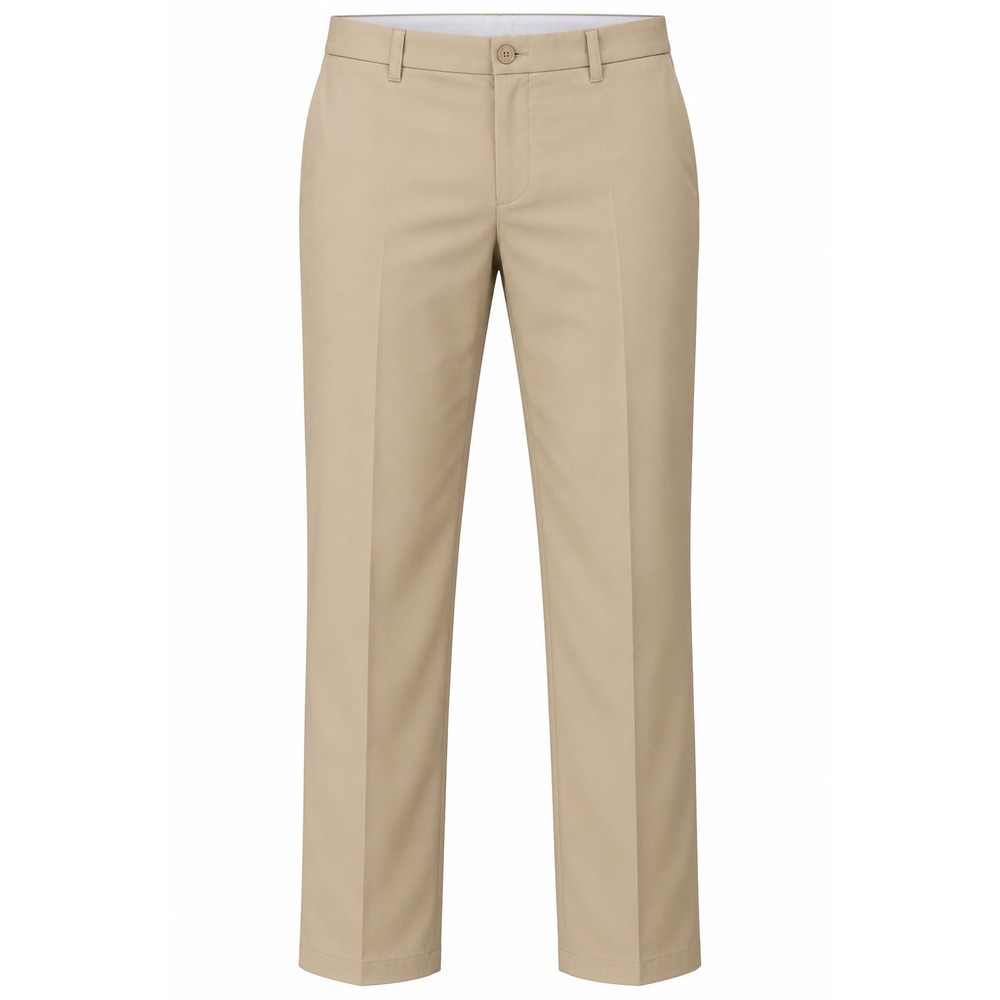 LL Bean Mens Classic Fit Wrinkle Free Cotton Chino Pants Khaki Tan 40x29 NWT
